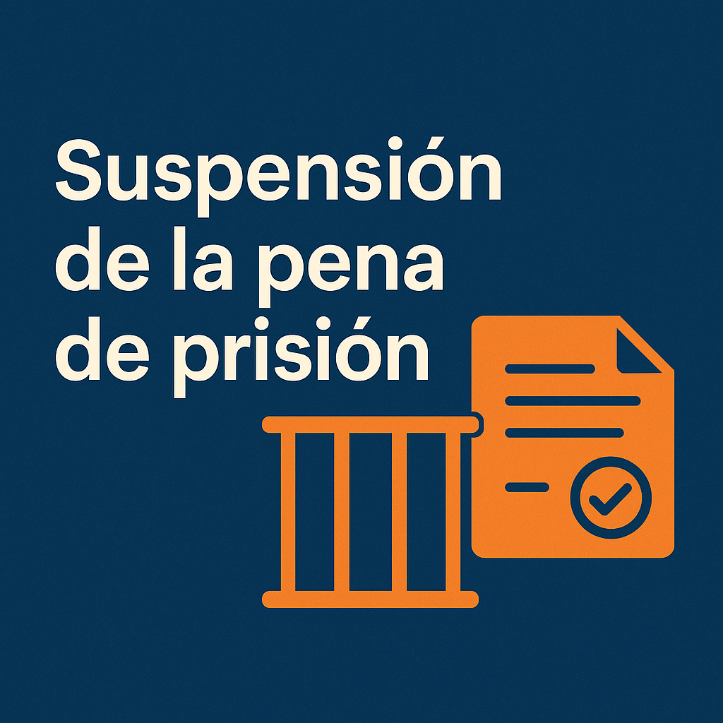 suspensión pena de prisión